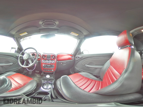 2006 Chrysler PT Cruiser Touring with VIN 3C3EY55E25T297335, listed as a Copart auction lot 52758605 with 75,295 mi miles and Salvage Title. Bid and sale history available at DreamBid. Image 13.