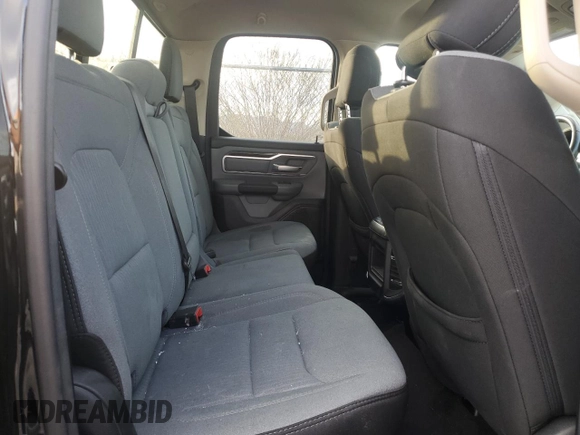 2020 Ram 1500 Big Horn with VIN 1C6RREBT3LN210589, listed as a Copart auction lot 89360805 with 54,807 mi miles and Salvage Title. Bid and sale history available at carsss.com. Image 10.