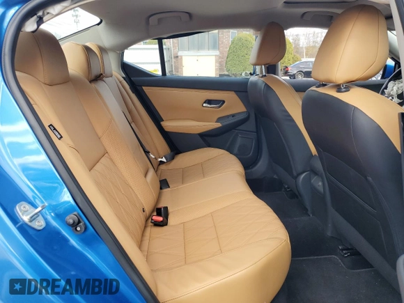 2020 Nissan Sentra SV with VIN 3N1AB8CV9LY302811, listed as a Copart auction lot 51254865 with 16,191 mi miles and Salvage Title. Bid and sale history available at carsss.com. Image 10.