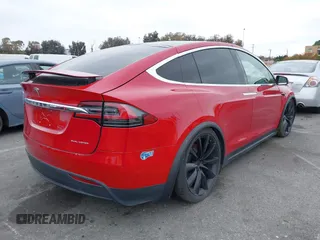 2021 Tesla Model X Long Range Plus with VIN 5YJXCBE24MF324376, listed as a IAAI auction lot 42034108 with Not Provided miles and . Bid and sale history available at carsss.com. Image 4.