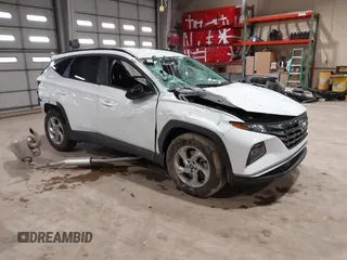 2024 Hyundai Tucson SEL with VIN KM8JB3DE5RU290727, listed as a IAAI auction lot 41722092 with 14,822 mi miles. Bid and sale history available at carsss.com. Image 1.
