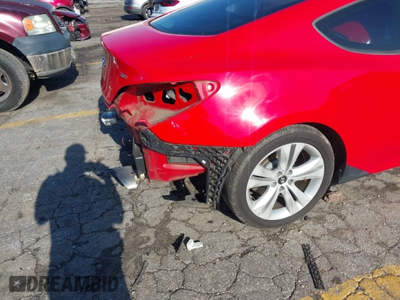2012 Hyundai Genesis Coupe 2.0T с VIN KMHHT6KD1CU073853, выставлен на аукционе IAAI как лот 42238495 с пробегом 133 009 миль миль и . История ставок и продаж доступна на DreamBid. Изображение 14.