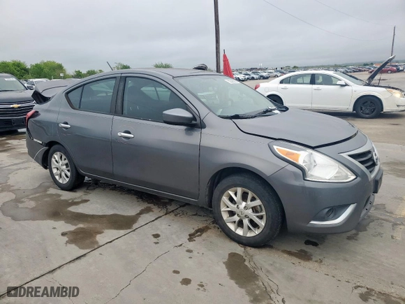 2017 Nissan Versa Sedan SV with VIN 3N1CN7AP2HL884754, listed as a Copart auction lot 52093565 with 112,993 mi miles and Salvage Title. Bid and sale history available at carsss.com. Image 4.