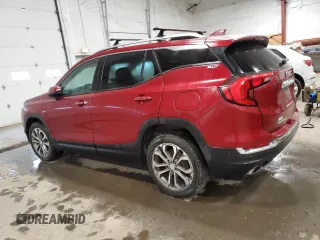 2018 GMC Terrain SLT z VIN 3GKALVEX3JL178430, wystawiony jako Copart lot #52555975 z przebiegiem 91 215 mil mil oraz Szkody całkowita. Historia ofert i sprzedaży dostępna na DreamBid. Obrazek 2.