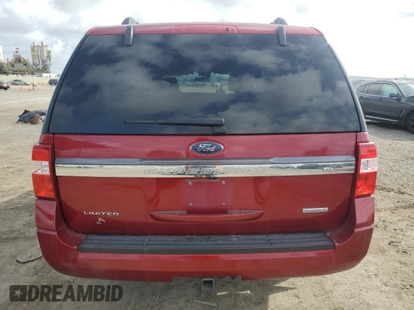 2017 Ford Expedition Max Limited with VIN 1FMJK2AT6HEA52150, listed as a Copart auction lot 51490995 with 91,112 mi miles and Salvage title. Bid and sale history available at DreamBid. Image 6.