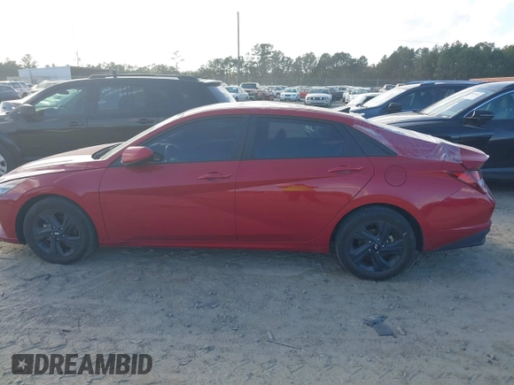 2022 Hyundai Elantra SEL with VIN KMHLS4AGXNU367476, listed as a IAAI auction lot 40707900 with 71,413 mi miles and . Bid and sale history available at DreamBid. Image 14.