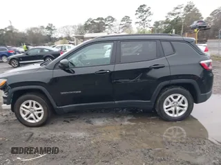 2018 Jeep Compass Sport with VIN 3C4NJCAB1JT286093, listed as a IAAI auction lot 41770377 with 83,354 mi miles. Bid and sale history available at carsss.com. Image 14.