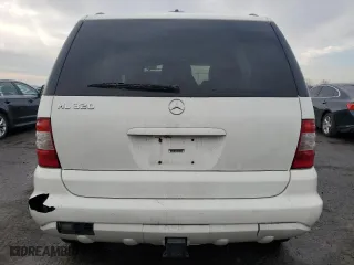 2002 Mercedes-Benz M-Class with VIN 4JGAB54E62A343549, listed as a Copart auction lot 43749115 with 198,171 mi miles and Salvage Title. Bid and sale history available at carsss.com. Image 6.