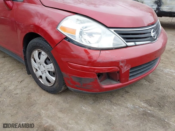 2010 Nissan Versa 1.8 S with VIN 3N1BC1AP2AL373436, listed as a IAAI auction lot 41791633 with 184,232 mi miles. Bid and sale history available at carsss.com. Image 6.