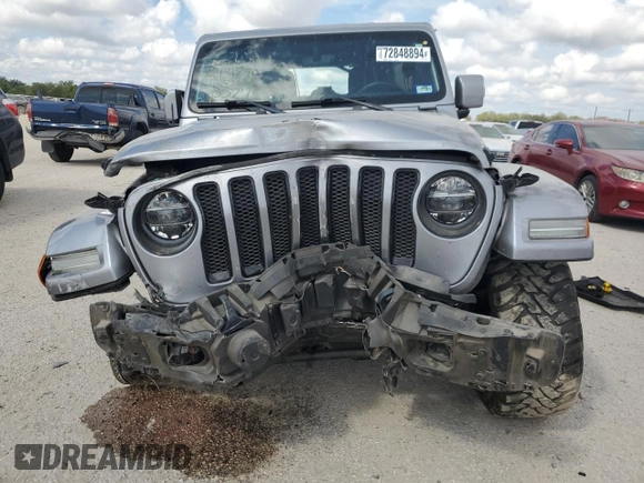 2021 Jeep Wrangler Unlimited Sahara High Altitude с VIN 1C4HJXEG2MW620527, выставлен на аукционе Copart как лот 72848894 с пробегом 65 598 миль миль и Списание • Salvage title. История ставок и продаж доступна на DreamBid. Изображение 5.