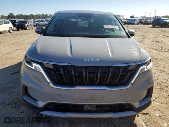 2022 Kia Carnival EX with VIN KNDNC5H38N6138625, listed as a Copart auction lot 43135535 with 53,070 mi miles and Salvage Title. Bid and sale history available at DreamBid. Image 5.