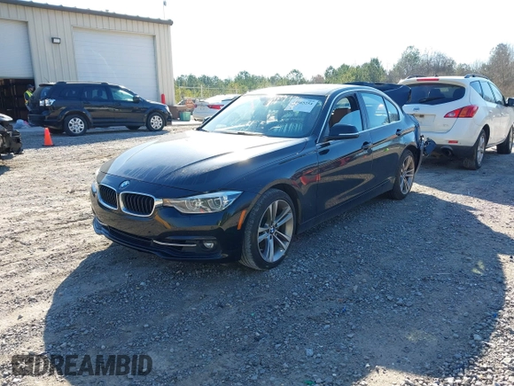 2017 BMW 3 Series 330i with VIN WBA8B9C58HK675536, listed as a IAAI auction lot 41665254 with 122,098 mi miles. Bid and sale history available at carsss.com. Image 17.