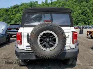 2021 Ford Bronco с VIN 1FMDE5DH7MLA97679, выставлен на аукционе Copart как лот 59857284 с пробегом 33 155 миль миль и Списание • Salvage title. История ставок и продаж доступна на DreamBid. Изображение 6.