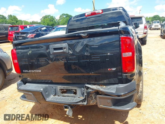 2022 Chevrolet Colorado 4WD Z71 z VIN 1GCGTDEN5N1327500, wystawiony jako IAAI lot #42265450 z przebiegiem 48 680 mil mil oraz . Historia ofert i sprzedaży dostępna na DreamBid. Obrazek 16.