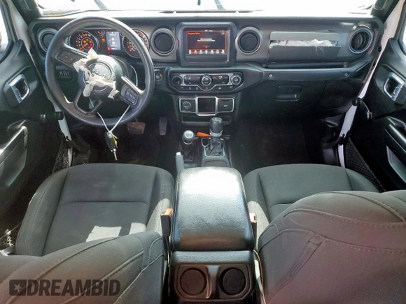 2022 Jeep Gladiator Willys Sport z VIN 1C6HJTAG3NL108428, wystawiony jako Copart lot #59379285 z przebiegiem 55 054 mil mil oraz Szkoda całkowita • Salvage title. Historia ofert i sprzedaży dostępna na DreamBid. Obrazek 8.