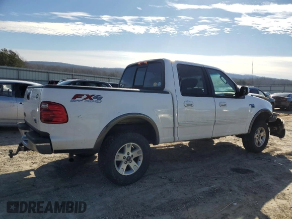 2003 Ford F-150 XLT with VIN 1FTRW08L63KA82555, listed as a Copart auction lot 46409455 with 201,942 mi miles and Clean Title. Bid and sale history available at carsss.com. Image 3.