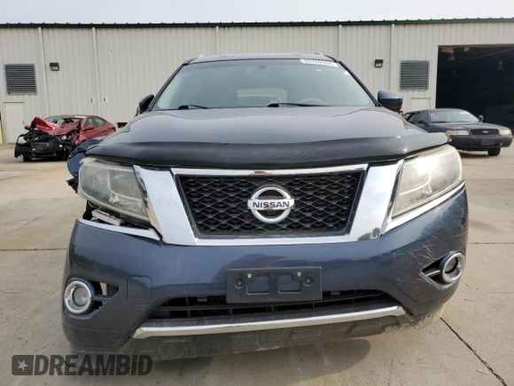 2014 Nissan Pathfinder Platinum with VIN 5N1AR2MM9EC735984, listed as a Copart auction lot 69788534 with 126,810 mi miles and Salvage Title. Bid and sale history available at carsss.com. Image 5.