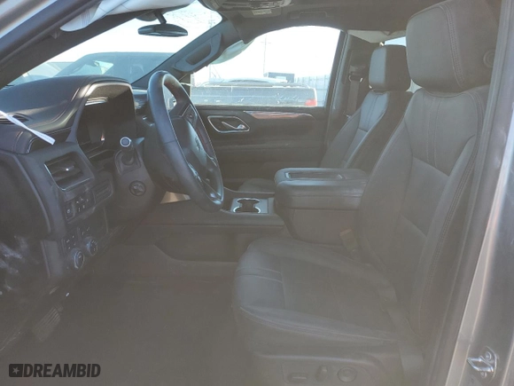 2023 Chevrolet Tahoe RST with VIN 1GNSKRKDXPR546681, listed as a Copart auction lot 83557084 with 0 mi miles and Salvage Title. Bid and sale history available at carsss.com. Image 7.