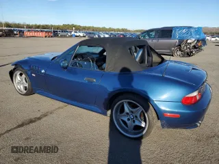 2001 BMW Z3 3.0i with VIN WBACN53461LJ57927, listed as a Copart auction lot 86690224 with 92,910 mi miles and Salvage Title. Bid and sale history available at carsss.com. Image 2.
