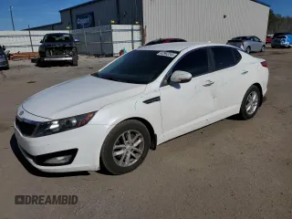 2013 Kia Optima LX with VIN KNAGM4A72D5359748, listed as a Copart auction lot 42993245 with 164,420 mi miles and Salvage Title. Bid and sale history available at carsss.com. Image 1.