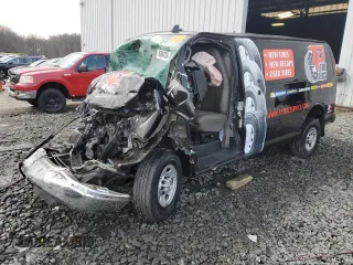 2016 Chevrolet Express Cargo Van with VIN 1GCWGAFF4G1153427, listed as a Copart auction lot 83944304 with 0 mi miles and Salvage Title. Bid and sale history available at carsss.com. Image 1.
