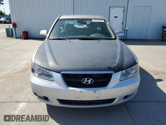 2006 Hyundai Sonata GLS with VIN 5NPEU46F86H020862, listed as a Copart auction lot 54012625 with 96,654 mi miles and Salvage Title. Bid and sale history available at DreamBid. Image 5.