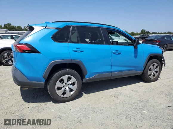 2019 Toyota RAV4 LE with VIN 2T3F1RFV5KC015589, listed as a Copart auction lot 60467465 with 123,950 mi miles and Salvage title. Bid and sale history available at DreamBid. Image 3.