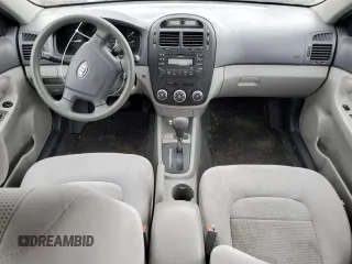 2009 Kia Spectra EX z VIN KNAFE222295664027, wystawiony jako Copart lot #50788635 z przebiegiem 118 563 mil mil oraz Czysty tytuł • Clean title. Historia ofert i sprzedaży dostępna na DreamBid. Obrazek 8.