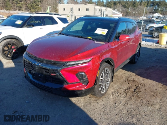 2023 Chevrolet Blazer RS with VIN 3GNKBKRS3PS220035, listed as a IAAI auction lot 41335553 with 21,739 mi miles and . Bid and sale history available at DreamBid. Image 17.