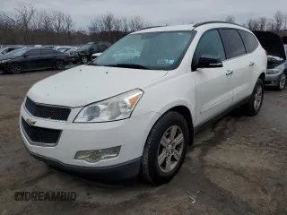 2012 Chevrolet Traverse 1LT z VIN 1GNKVGED1CJ240842, wystawiony jako Copart lot #83757754 z przebiegiem 166 950 mil mil oraz Nie do naprawy • Non repairable. Historia ofert i sprzedaży dostępna na DreamBid. Obrazek 1.