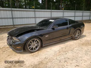 2012 Ford Mustang GT Premium z VIN 1ZVBP8CF2C5248418, wystawiony jako Copart lot #58510835 z przebiegiem 126 746 mil mil oraz Szkoda całkowita • Salvage title. Historia ofert i sprzedaży dostępna na DreamBid. Obrazek 1.