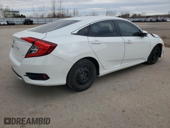 2021 Honda Civic Sedan EX with VIN 2HGFC2F73MH016634, listed as a Copart auction lot 80272854 with 114,941 mi miles and Salvage Title. Bid and sale history available at carsss.com. Image 3.