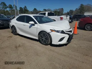 2019 Toyota Camry LE with VIN 4T1B11HK3KU730803, listed as a Copart auction lot 48486955 with 113,912 mi miles and Salvage Title. Bid and sale history available at carsss.com. Image 4.