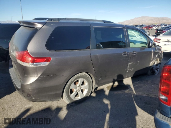 2011 Toyota Sienna LE AAS with VIN 5TDKK3DC1BS165001, listed as a Copart auction lot 46699345 with 253,382 mi miles and Salvage Title. Bid and sale history available at DreamBid. Image 3.