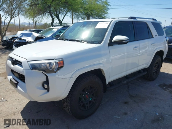 2023 Toyota 4Runner SR5 Premium with VIN JTENU5JR9P6146596, listed as a IAAI auction lot 42433599 with 17,251 mi miles and . Bid and sale history available at DreamBid. Image 17.