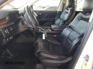 2021 Lincoln Aviator Reserve with VIN 5LM5J7WC9MGL08464, listed as a Copart auction lot 59181695 with 27,830 mi miles and Salvage title. Bid and sale history available at DreamBid. Image 7.