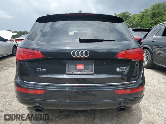 2017 Audi Q5 Premium Plus с VIN WA1L2AFP0HA044663, выставлен на аукционе Copart как лот 61493345 с пробегом 58 398 миль миль и Списание • Salvage title. История ставок и продаж доступна на DreamBid. Изображение 6.