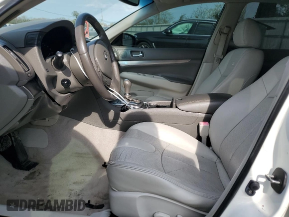 2013 Infiniti G37 x z VIN JN1CV6AR7DM751242, wystawiony jako Copart lot #52957075 z przebiegiem 160 925 mil mil oraz Szkoda całkowita • Salvage title. Historia ofert i sprzedaży dostępna na DreamBid. Obrazek 7.