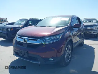 2018 Honda CR-V EX with VIN 7FARW1H59JE047451, listed as a IAAI auction lot 42031919 with 52,635 mi miles. Bid and sale history available at carsss.com. Image 2.