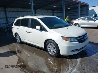 2016 Honda Odyssey SE with VIN 5FNRL5H39GB164403, listed as a IAAI auction lot 42061076 with 108,509 mi miles. Bid and sale history available at carsss.com. Image 1.