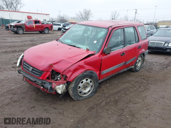 1999 Honda CR-V LX with VIN JHLRD184XXC084140, listed as a IAAI auction lot 41566574 with 206,522 mi miles. Bid and sale history available at carsss.com. Image 2.