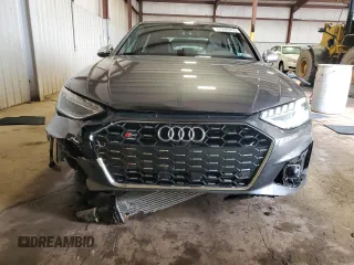 2024 Audi S4 Premium Plus with VIN WAUB4AF41RA054778, listed as a Copart auction lot 51846855 with 5,842 mi miles and Salvage Title. Bid and sale history available at carsss.com. Image 5.