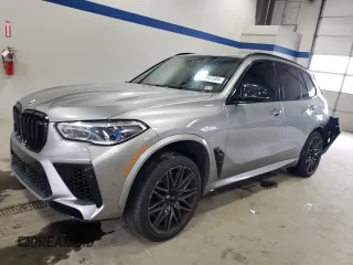 2021 BMW X5 M with VIN 5YMJU0C03M9G37982, listed as a Copart auction lot 84241584 with 49,038 mi miles and Salvage Title. Bid and sale history available at carsss.com. Image 1.