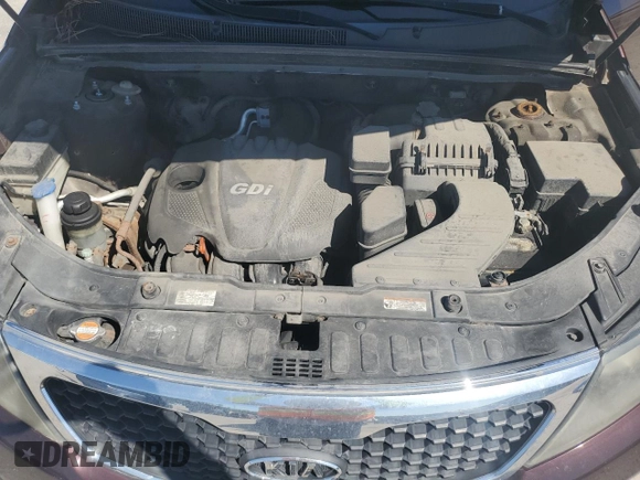 2012 Kia Sorento LX with VIN 5XYKTCA6XCG239428, listed as a Copart auction lot 48671735 with 173,091 mi miles and Salvage Title. Bid and sale history available at carsss.com. Image 14.