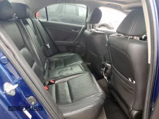 2009 Acura TSX with VIN JH4CU26629C028370, listed as a Copart auction lot 47500185 with 0 mi miles and Salvage Title. Bid and sale history available at carsss.com. Image 10.