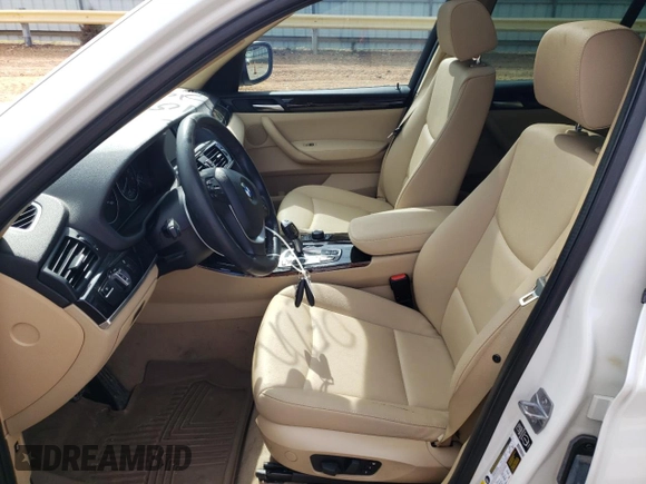 2014 BMW X3 xDrive35i with VIN 5UXWX7C51E0E81567, listed as a Copart auction lot 55821815 with 68,881 mi miles and Clean Title. Bid and sale history available at DreamBid. Image 7.