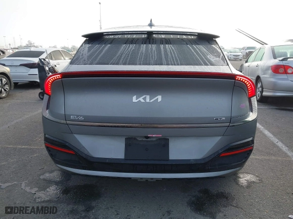 2024 Kia EV6 GT-Line with VIN KNDC4DLCXR5204545, listed as a IAAI auction lot 41598132 with 43,883 mi miles. Bid and sale history available at carsss.com. Image 17.