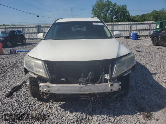 2015 Nissan Pathfinder S с VIN 5N1AR2MNXFC646919, выставлен на аукционе Copart как лот 54557855 с пробегом 268 032 миль миль и Списание • Salvage title. История ставок и продаж доступна на DreamBid. Изображение 5.