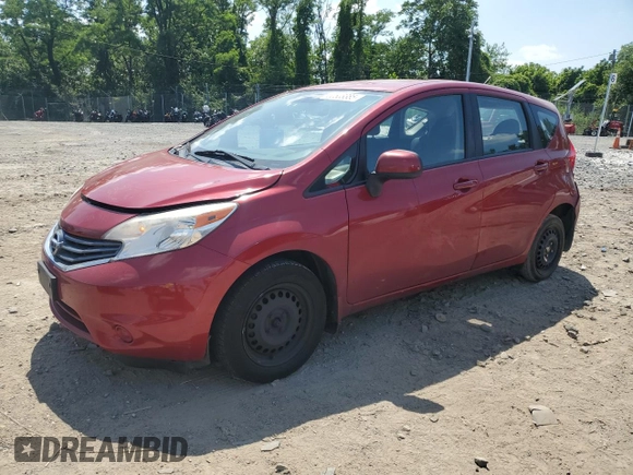 2014 Nissan Note S Plus with VIN 3N1CE2CP6EL436822, listed as a Copart auction lot 62503385 with 157,644 mi miles and Clean title. Bid and sale history available at DreamBid. Image 1.