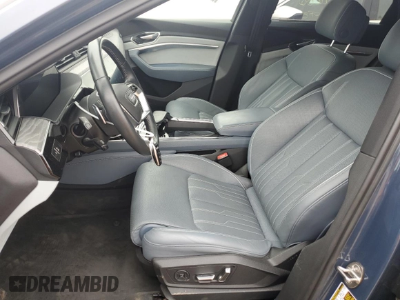 2020 Audi e-tron Sportback Prestige with VIN WA13ABGE0LB034806, listed as a Copart auction lot 63249024 with 52,616 mi miles and Salvage title. Bid and sale history available at DreamBid. Image 7.